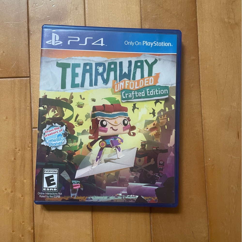 PS4 Tearaway Unfolded Game